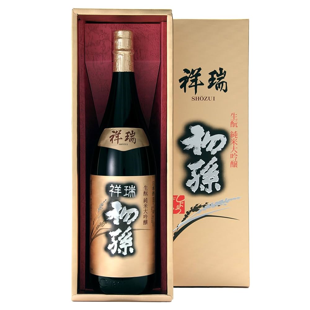 Amazon.co.jp: 初孫 日本酒 純米大吟醸 祥瑞 (しょうずい
